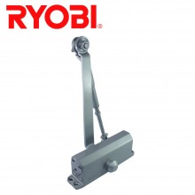 Ryobi 8803 Silver Surface Mounted Door Closer Silver Standard Application ≤65kg